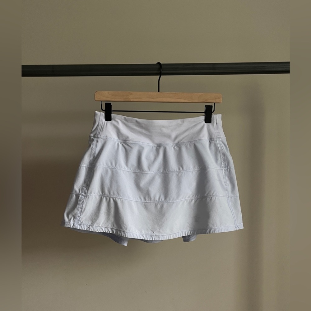 Lulu Lemon powder blue mini tennis skirt